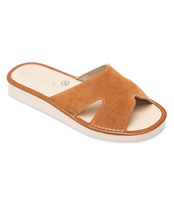 Kapcie damskie Natural Style NS-118 Brązowe