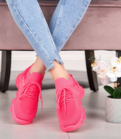 Buty sportowe damskie N/M 88-53 Fuksjowe