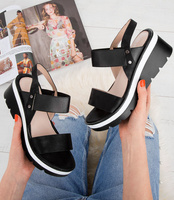 Sandałki damskie Shoesita 6293 Czarne