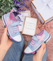 Trampki dziecięce Lano FG07 Niebieskie