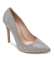 Czółenka damskie Mulanka B-83 Szare