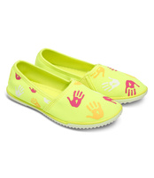 Tenisówki damskie Underline T-3-1605 Limonkowe