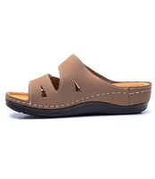 Klapki damskie Inblu LF-07 Piaskowe