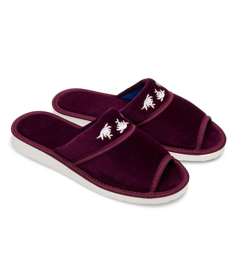 Kapcie damskie Natural Style NS-054 Purpurowe