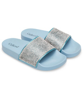 Klapki damskie Girlhood DA-18 Niebieskie