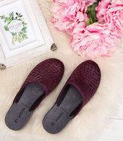 Kapcie damskie Inblu 5D-12 Śliwkowe