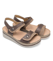 Sandałki damskie Skotnicki S-3-3019 Brązowe