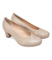 Czółenka Pesco 2004 Beżowe