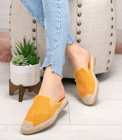 Klapki damskie Coura 4821 Żółte