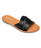 Klapki damskie Abloom SY787 Czarne