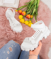 Sandałki damskie Sixth Sens X-179 Białe