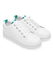 Buty sportowe damskie N/M CC-2 Biało - Zielone