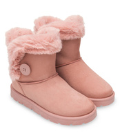 Śniegowce damskie Abloom BM-576 Różowe