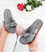 Klapki damskie Abloom WL231 Szare