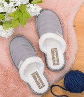 Kapcie damskie Inblu EK-11 Szare