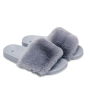 Klapki damskie Queen Vivi 218-177 Szare