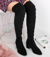 Kozaki damskie Sixth Sens F168 Czarne