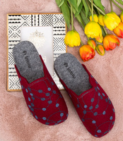 Kapcie damskie Inblu UA-35 Bordowe