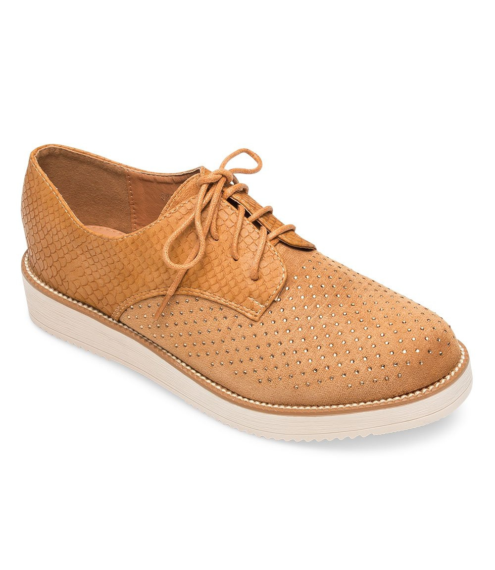 Półbuty damskie N/M 888-162 Brązowe