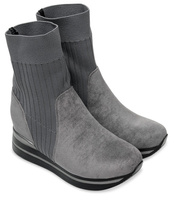 Botki damskie Sixth Sens JW63 Szare