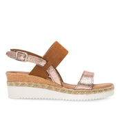 Sandałki damskie Sixth Sens S102 Brązowe