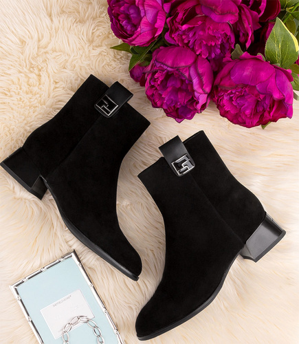 Botki damskie Jankowski JK/B-3-308 Czarne