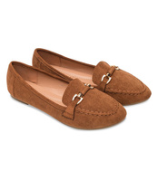 Mokasyny damskie Abloom 9988-156 Brązowe