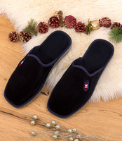 Kapcie męskie Natural Style NS-401 Granatowe