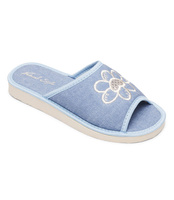 Kapcie damskie Natural Style NS-002 Niebieskie