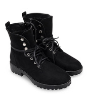 Botki damskie Bestelle BK-08 Czarne