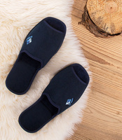Kapcie męskie Natural Style NS-024 Granatowe