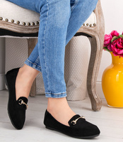 Mokasyny damskie Skotnicki P-3-0563 Czarne