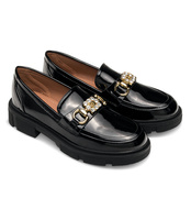 Mokasyny damskie Miss Laura W-215 Czarne