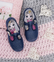 Tenisówki dziecięce Befado 115X005 Granatowe