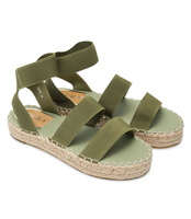 Sandałki damskie Coura 5905 Zielone