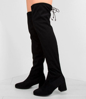 Kozaki damskie Laura Mode Y-022 Czarne