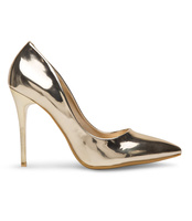 Czółenka damskie CH. Creation G51B Złote