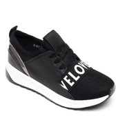 Buty sportowe damskie Ideal Shoes X-9703 Czarne