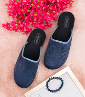 Kapcie damskie Befado 552D022 Niebieskie