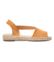 Sandałki damskie Ideal Shoes SA-2893 Brązowe