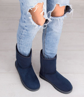 Śniegowce damskie C'M Paris C-01 Granatowe