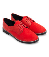 Półbuty damskie Sixth Sens YT-23 Czerwone