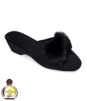 Kapcie damskie Natural Style NS-032 Czarne