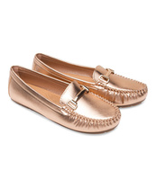 Mokasyny damskie Danic L7189A Szampańskie