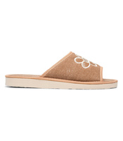 Kapcie damskie Natural Style NS-002 Brązowe