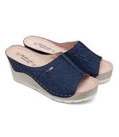 Klapki damskie Skotnicki KL-3-0618N Granatowe