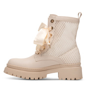 Botki damskie Lady Glory F6008 Beżowe