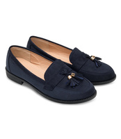 Mokasyny damskie Abloom 8336-4 Granatowe
