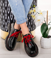 Półbuty damskie Skotnicki P-3/Y01 Czarne