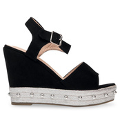 Sandały damskie Bestelle S1012-10SC-1 Czarne